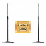 Gilbord Mic Stand10 στρογγυλή βάση μικροφώνου δαπέδου